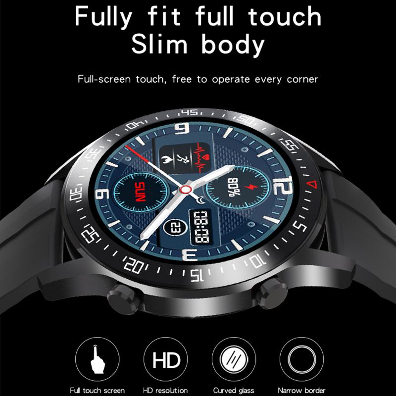 Smart ur, Fitness Tracker med Heart Rate Monitor, C2