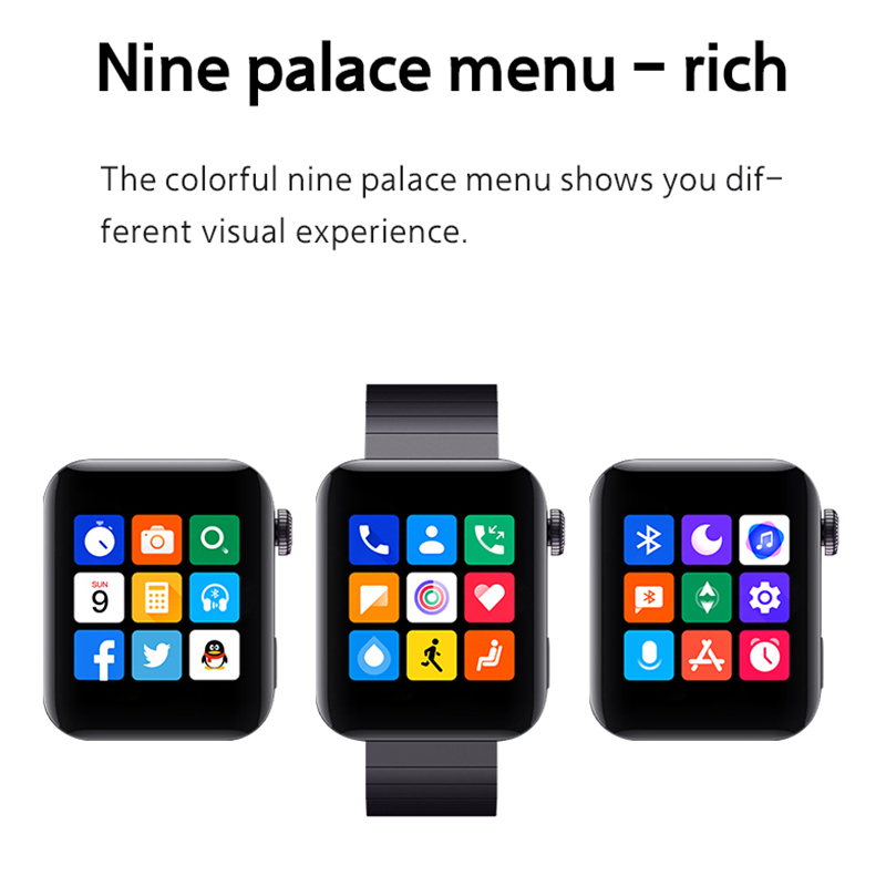 Klogt ur Høj kraft intelligent mobiltelefon-ur M6