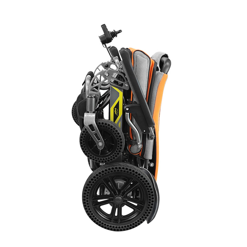 Forstærket letvægts klapstyrke Kørestol