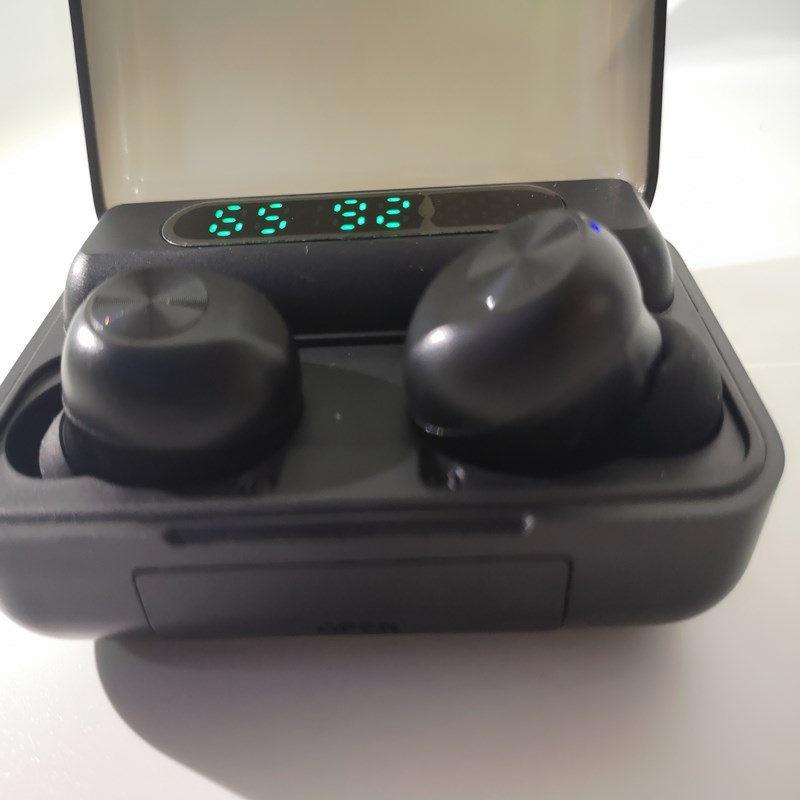 TWS F9 trådløse øretelefoner med Power Bank-opladningssag hovedtelefoner øretelefoner Stereo auriculares Bluetooth headset