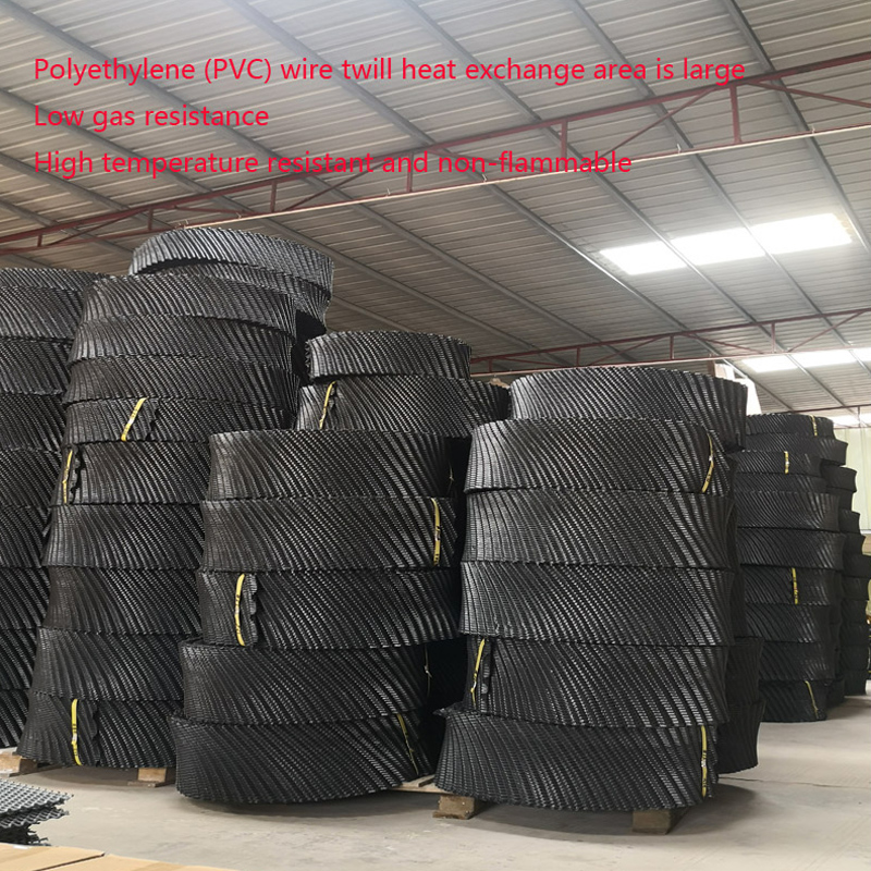 500 tons stort modstrømsglasfiberforstærket plast køletårn, stort indkøbscenter centralt klimaanlæg køletårn