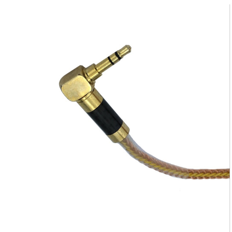 Brugerdefineret 3.5MMCX mobiltelefon bil lydlinje AUX albue 8 diy mobiltelefon forbindelse til at optage linjen