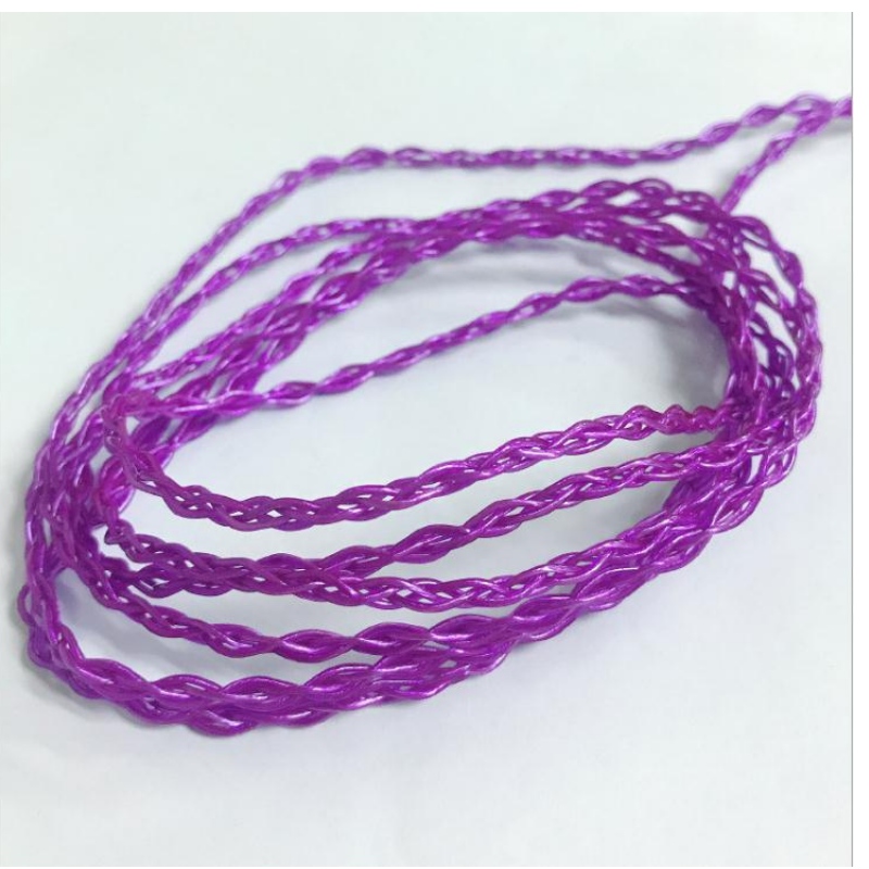 Brugerdefineret lilla sterling sølv øretelefontråd