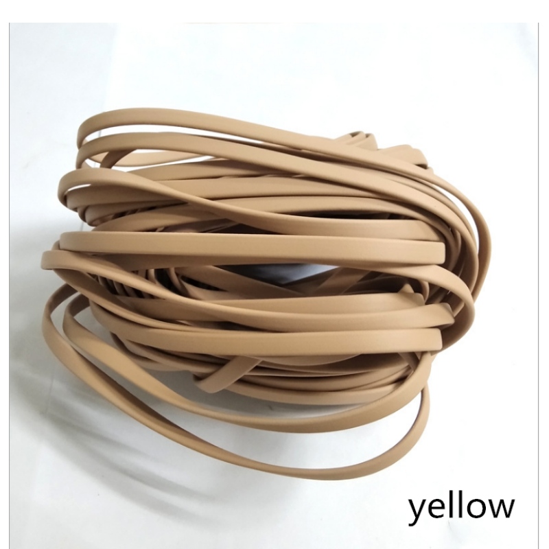 Ny spaghetti flad ladetråd 2 kerner 41 * 0,08 frostet overflade 2A tinbelagt kobberladningstråd til mobiltelefoner