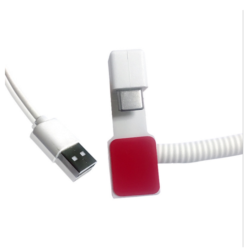 Særlig alarm i forbindelse med mobiltelefoni i forbindelse med opladning af kabel Type C Android enkelt produktdisplay stræk fjedertråd