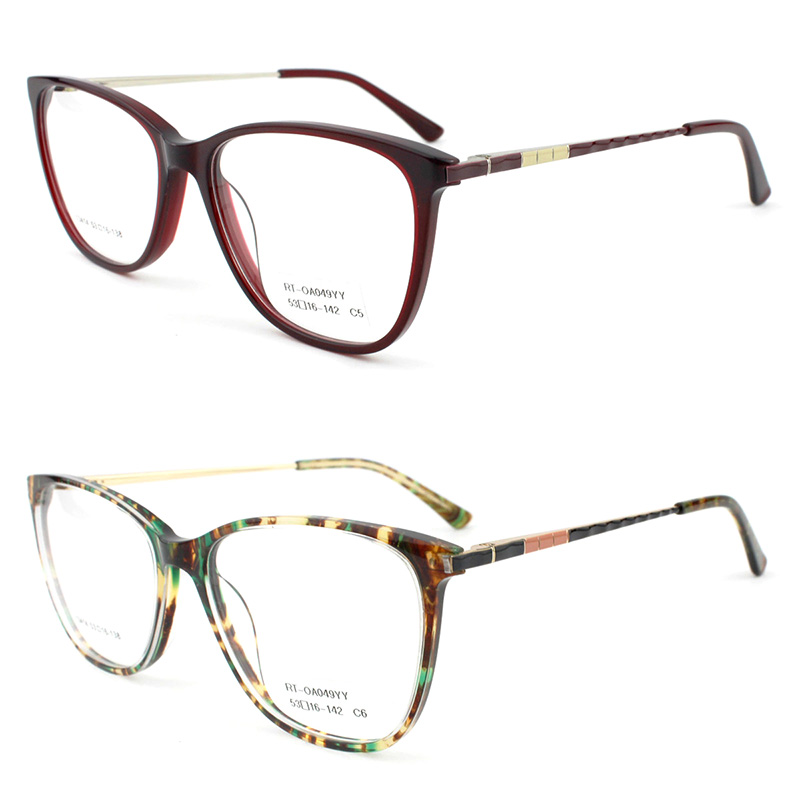 RT-OA049YY 53-16-142 materiale: Acetat \/ håndlavet & metalkombination