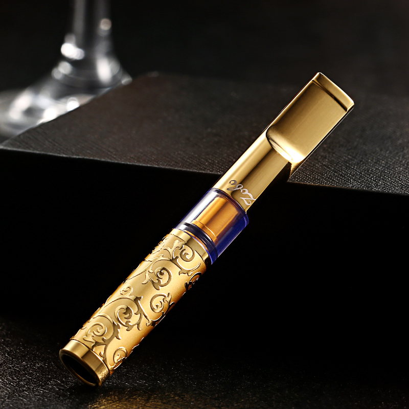 Fabrik Pris Aluminium Die Casting Metal Texture Newest Cigarette Holder