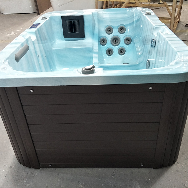 Luksusbad 3-personers spa Whirlpool Udendørs spa Hot tub Massage Badekar Whirlpool