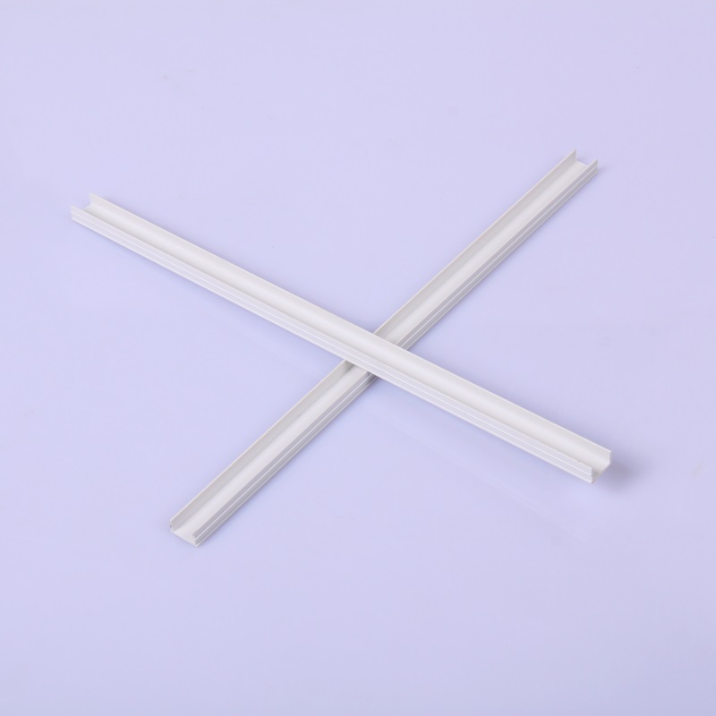 PVC-glidebane af plast U-formet PVC-kanal med lav pris til vinduesskuffedele