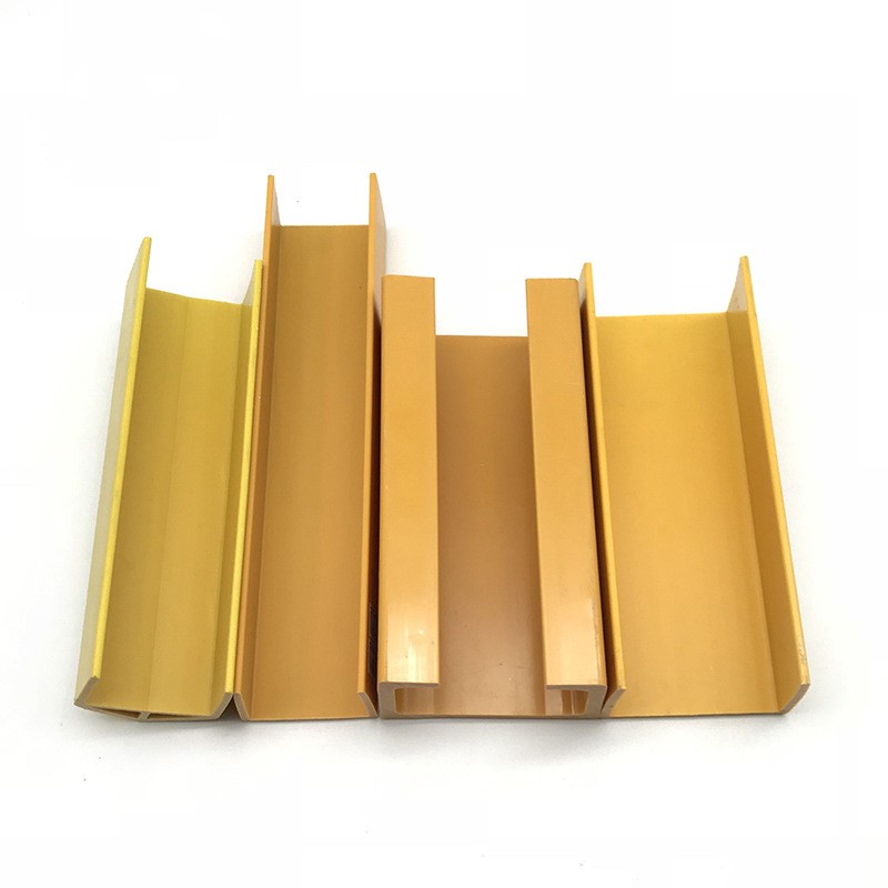 Tilpasset Multi Forskellige U-former Kanal ABS UPVC PP PE PVC Plast Ekstruderingsprofiler til maskindekoration