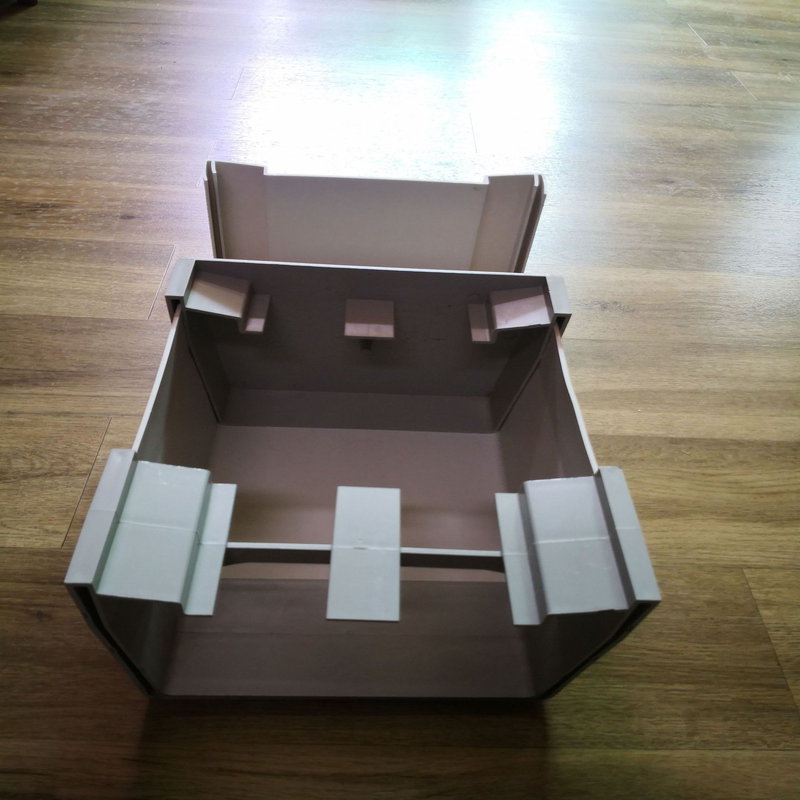 bærbar ikke-giftig ekstrudering af PVC-plasttrug til jordfri frøfri dyrkning af plantning