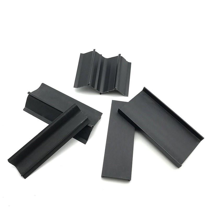 Brugerdefinerede plastprofil ekstruderede dele.