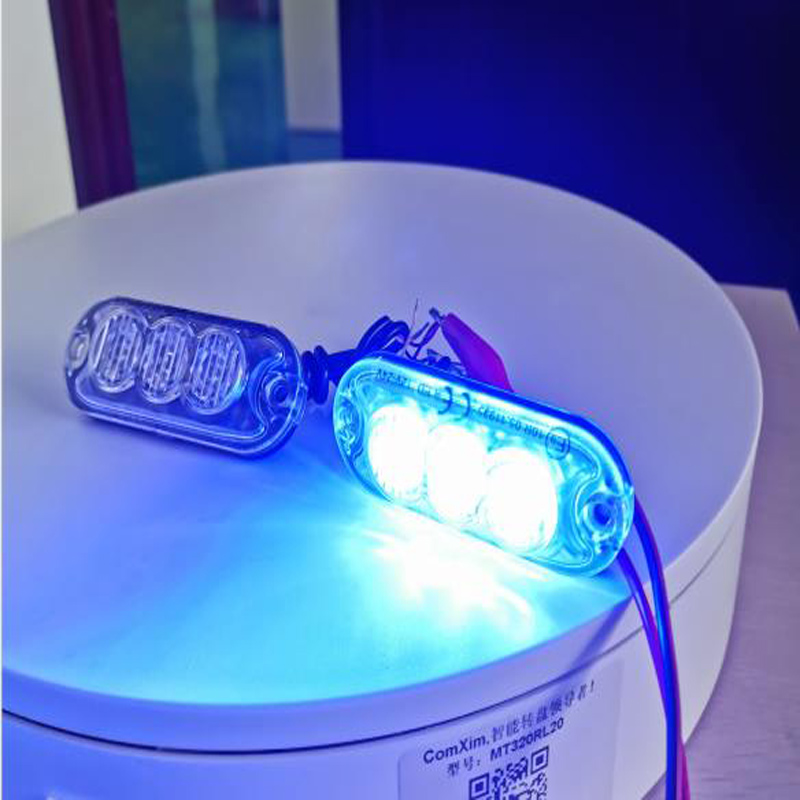 9W LED-advarselshoved Lys