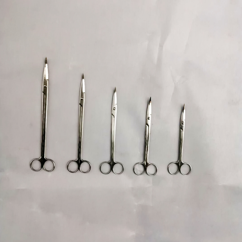 Træt stål, lige og buede sakse