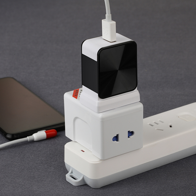 FCC .CE Mobiltelefon Hurtigoplader Universal adapter 2 USB-porte rejseoplader bærbar oplader fabrik OEM