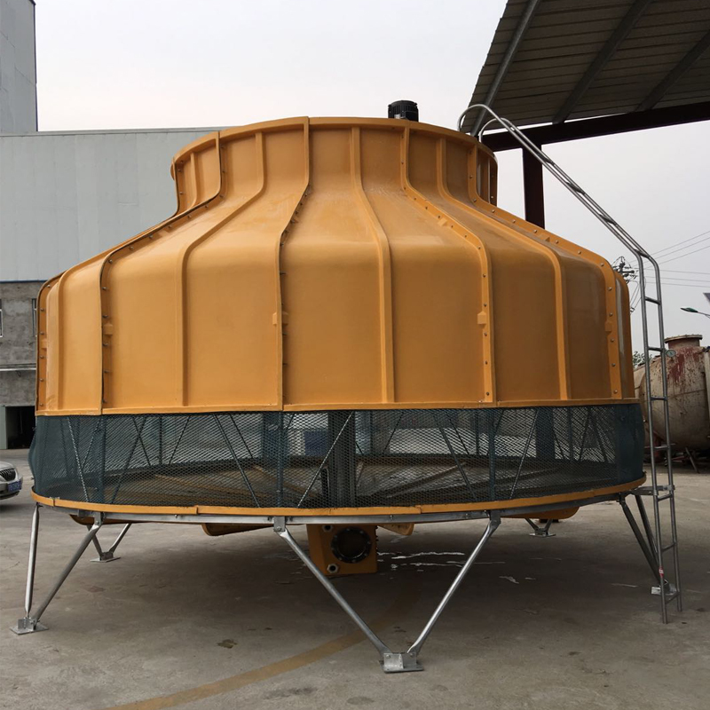 Glasfiberarmeret plastkøler, vandtæt motor, køletårn til farmaceutisk maskiner og udstyr