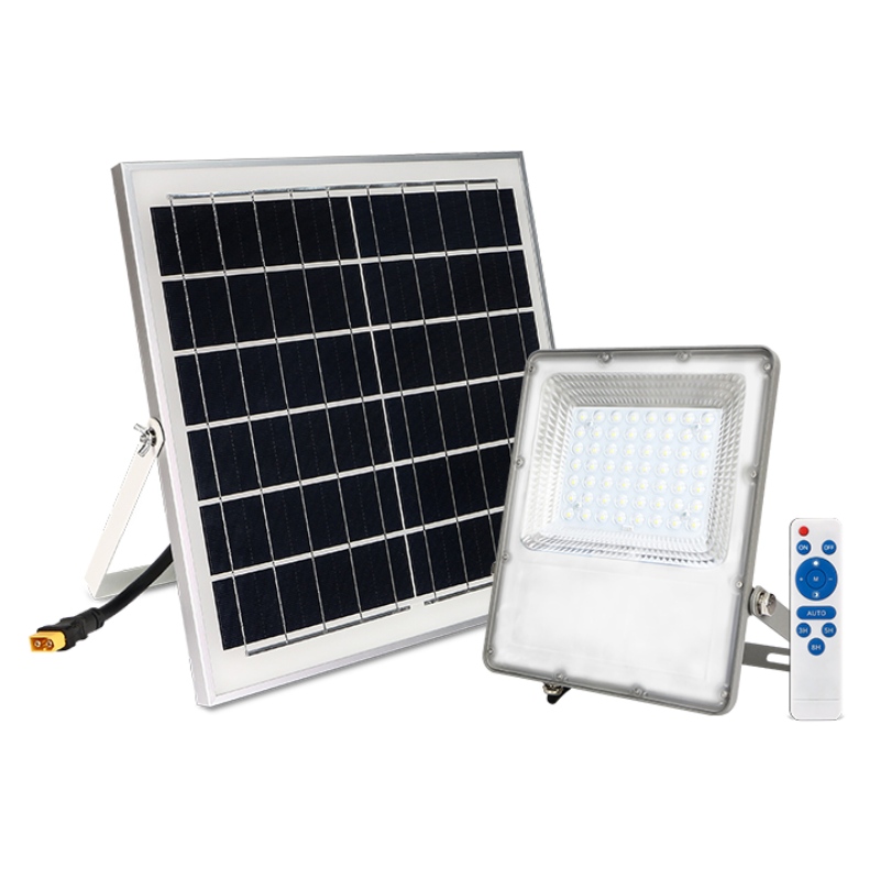 IP65 20W 30W 50W 100W 200W Bl Solar Flood Light med fjern styreenhed