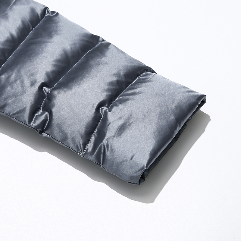 Damer lang varm jakke / ned jakke med aftagelig blød pels