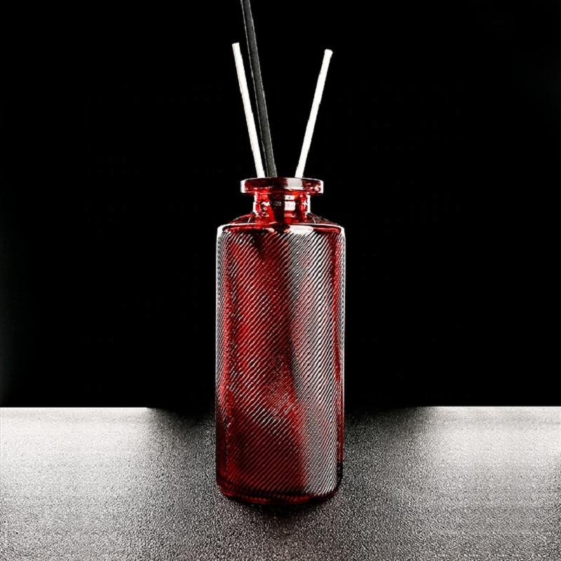 Farvet Reed Diffuser-glasflaske med høj kvalitet