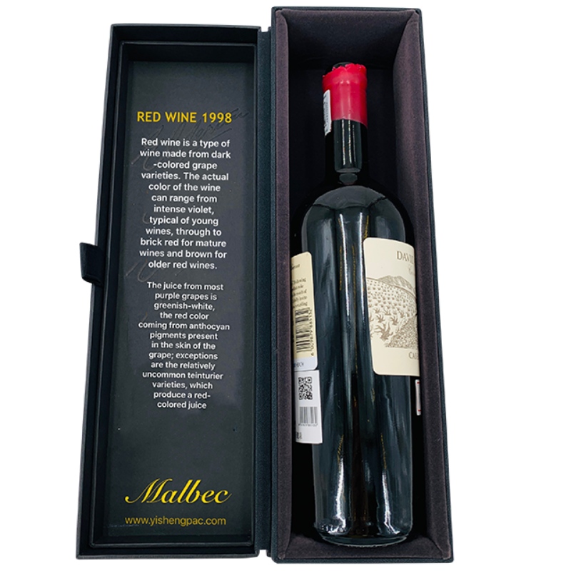 Premium emballeringsboks til vin, vinboks, luksuriøs vinemballage