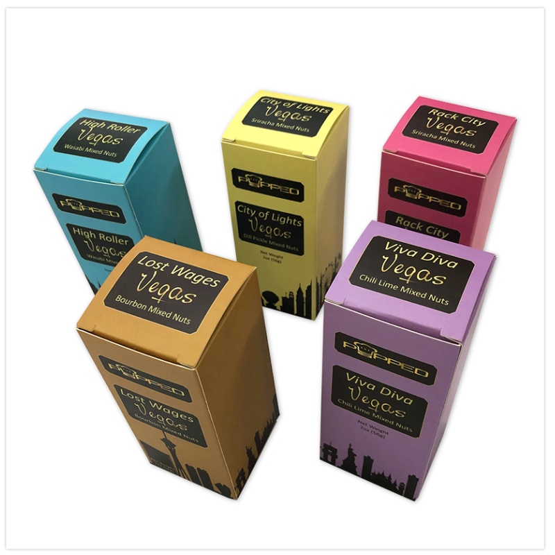 Boks af coated paper Special Unique Box for Food