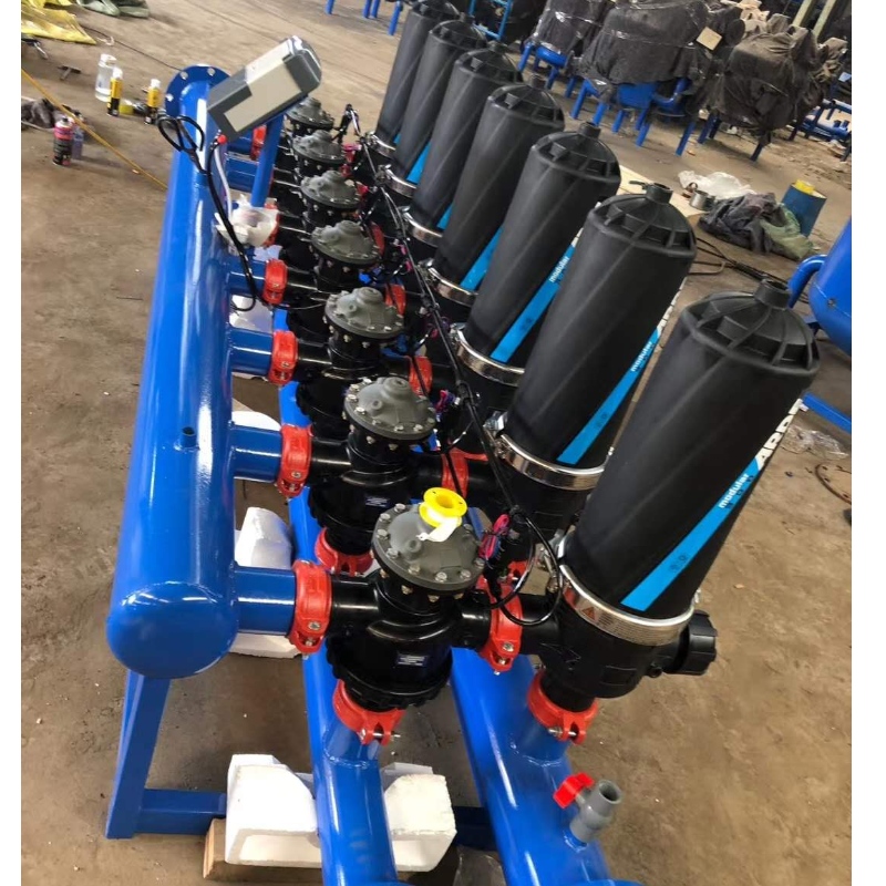 Automatisk tilbagespylingsfilter