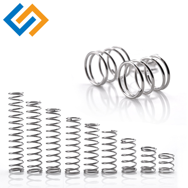 Tilpasset rustfrit stål komprimeringsfjeder