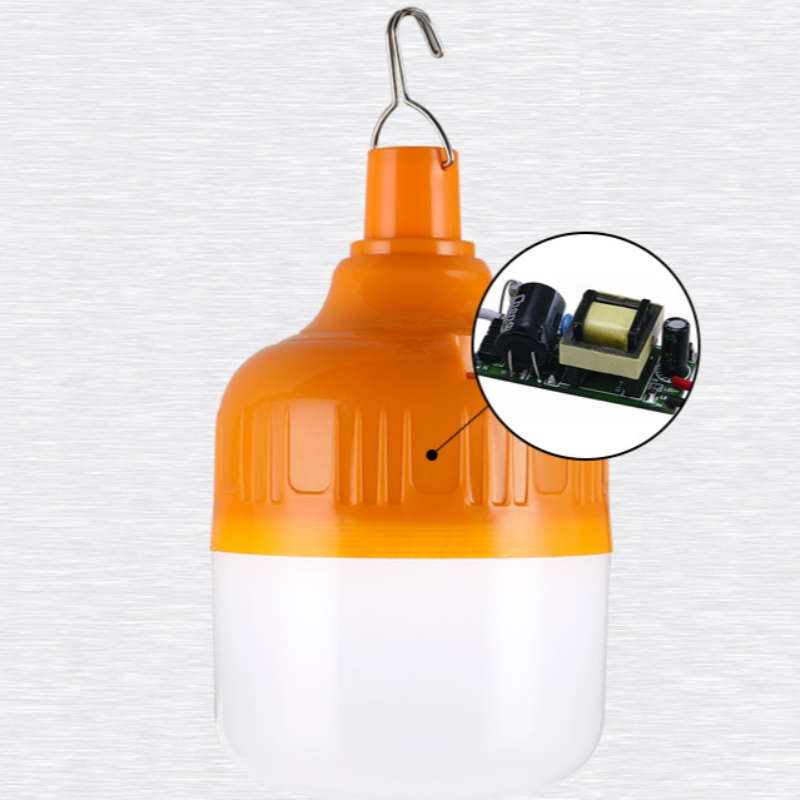 30W 50W Udendørs Bærbare Solar Energy Lede pære