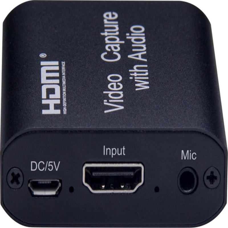 V1.4 HDMI-videooptagelse med HDMI Loopout, 3,5 mm lyd