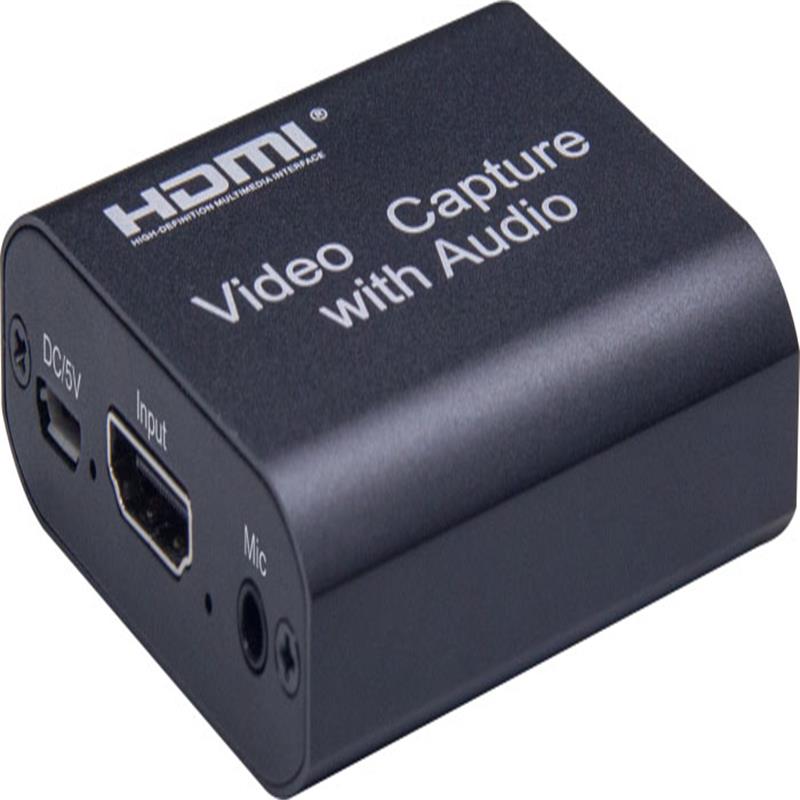 V1.4 HDMI-videooptagelse med HDMI Loopout, 3,5 mm lyd