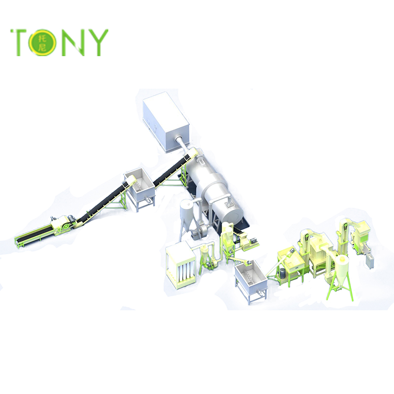 TONY høj kvalitet og professionel teknologi 7-8Tons / hr biomasse pelletanlæg