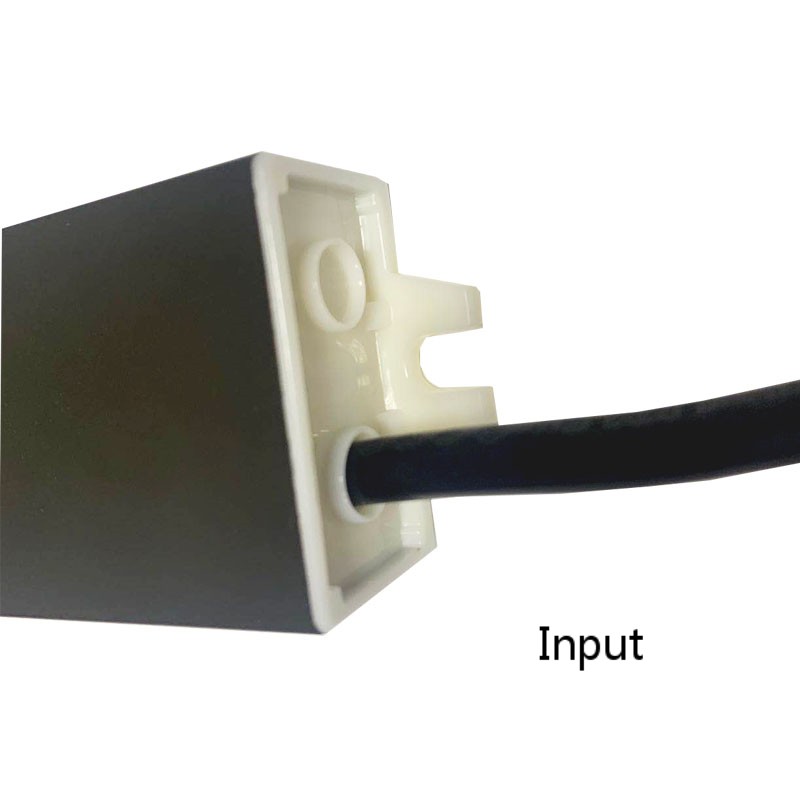 90§260VAC 45W12V konstant spænding vandtæt sort gråt aluminiumshus strømforsyning