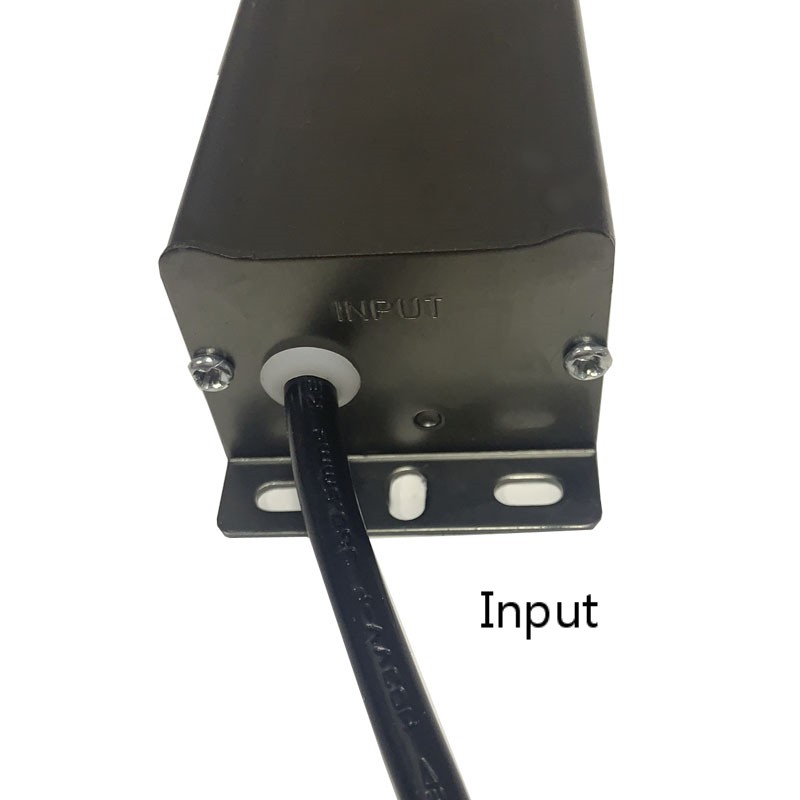 5A-60W-12V, konstant spænding, vandtæt industrielt ledet, mørk beklædnings-aluminium strømforsyning