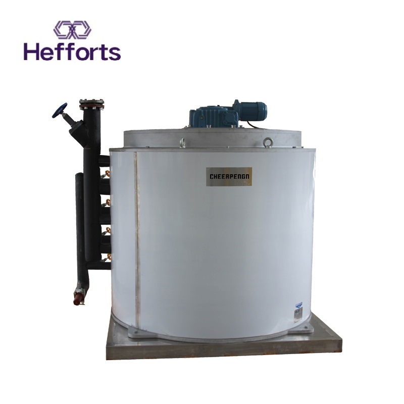 Fuldt betjeningsorgan flake-ismaskine 10tons pr. 24timers kapacitet