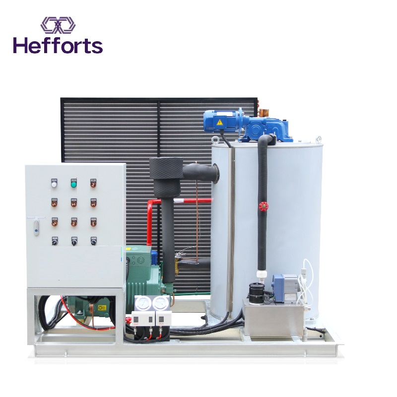 luftkølet 3 ton kapacitet pr. dag kommerciel flakeis maskine