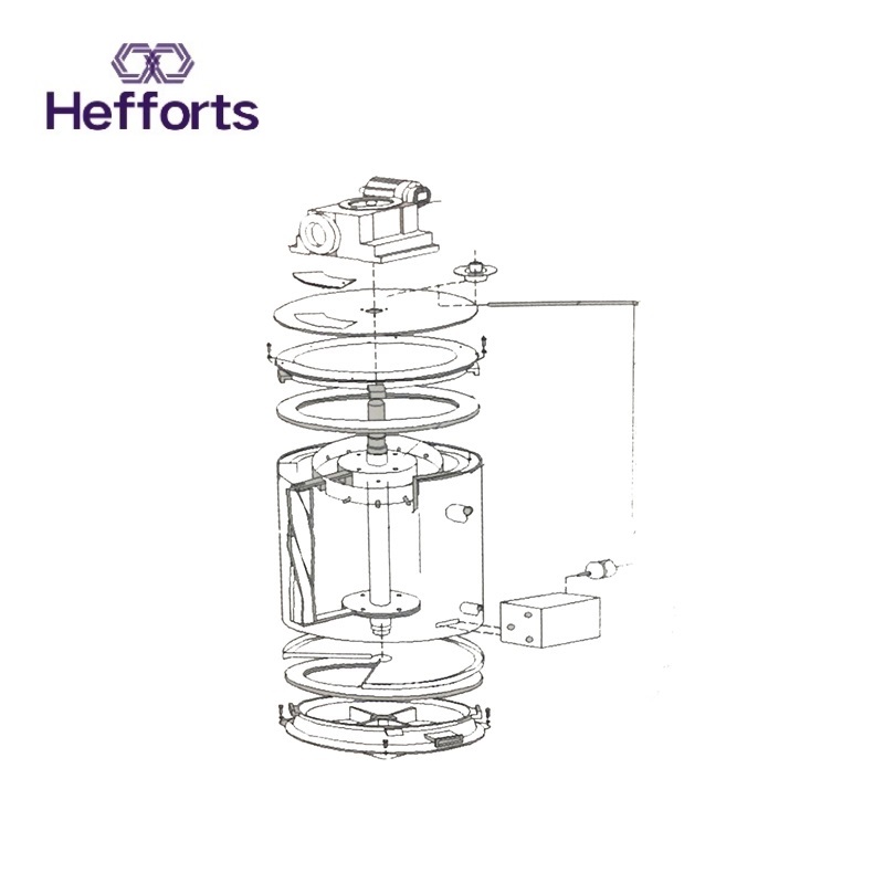 luftkølet 3 ton kapacitet pr. dag kommerciel flakeis maskine