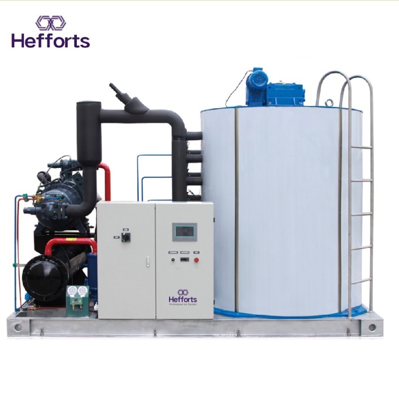 højtydende fiskeri bruger flageismaskine 15 ton pr. dag