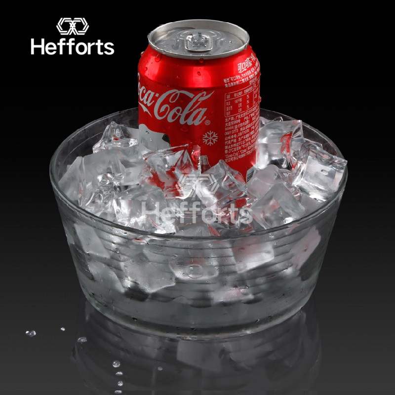 Top Isproducent med overdimensioneret isspand med rustfrit stål