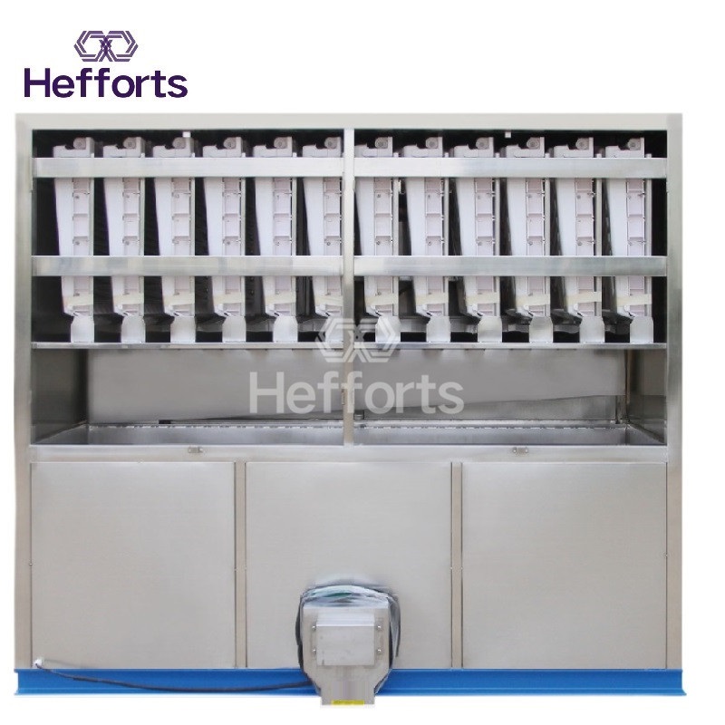 let at rengøre og vaske automatisk rustfrit stål 3 ton om dagen isterning maker