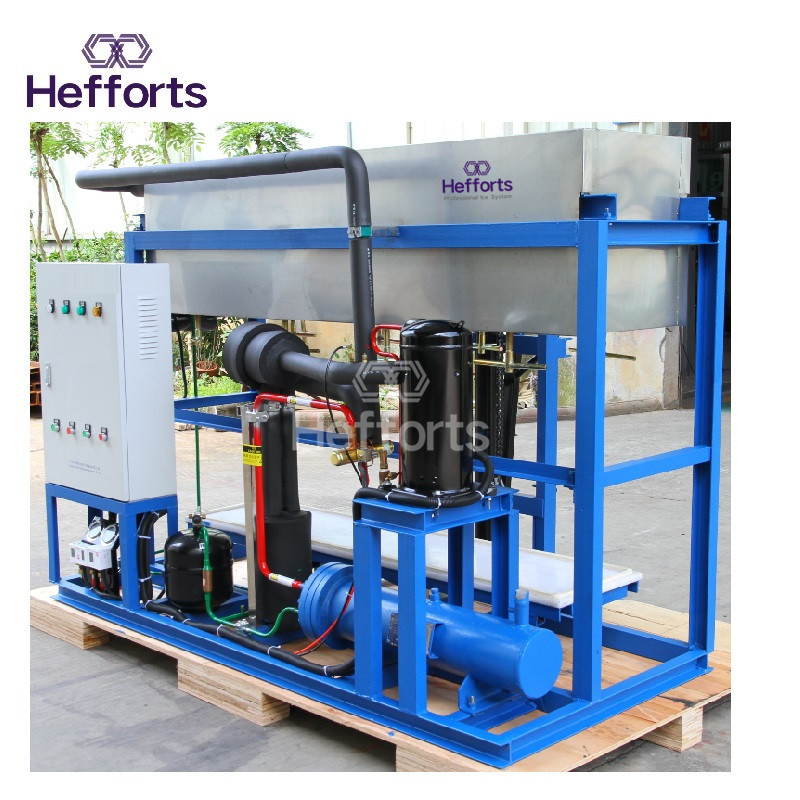 unikt design lille blok ismaskine med den tredje del inspektion