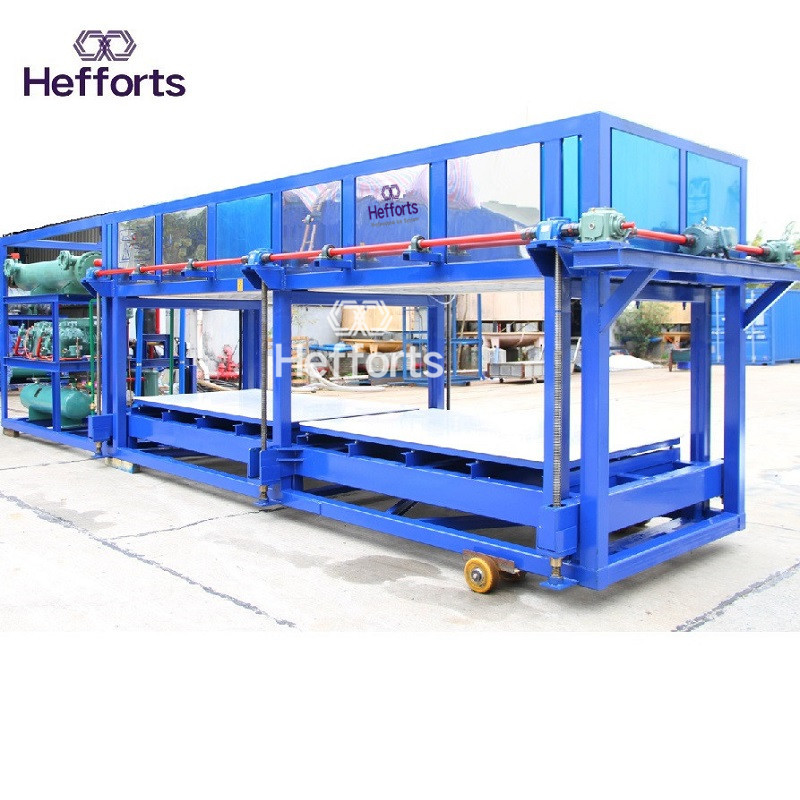 10tons varmt salg industral vandkøling blok isfremstillingsmaskine