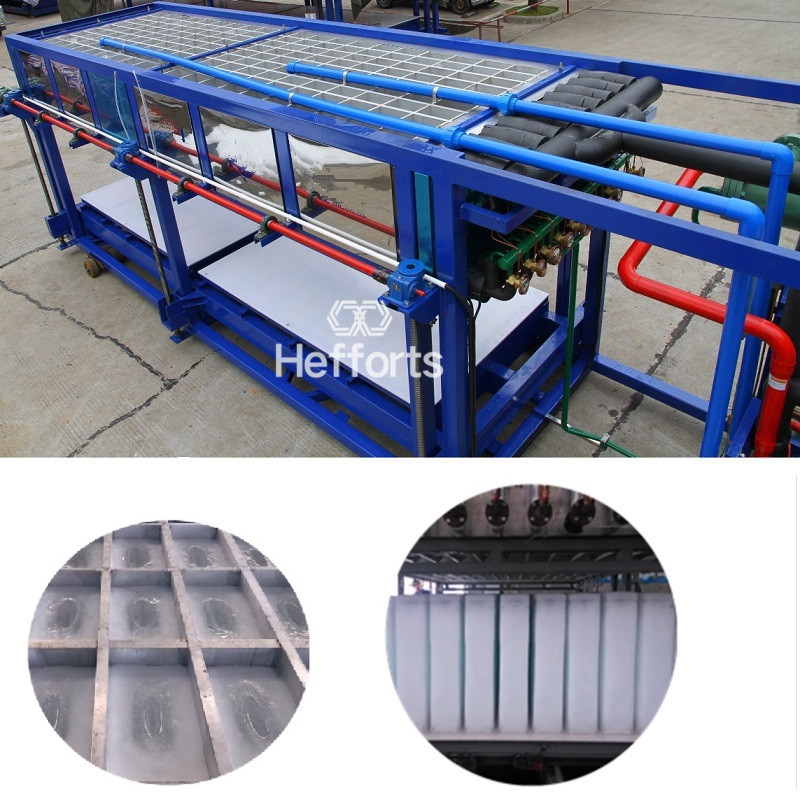 10tons varmt salg industral vandkøling blok isfremstillingsmaskine