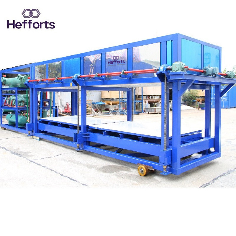 regelmæssig rengøring tunge holdbare 20tons blok ismaskine maskine med CE standard