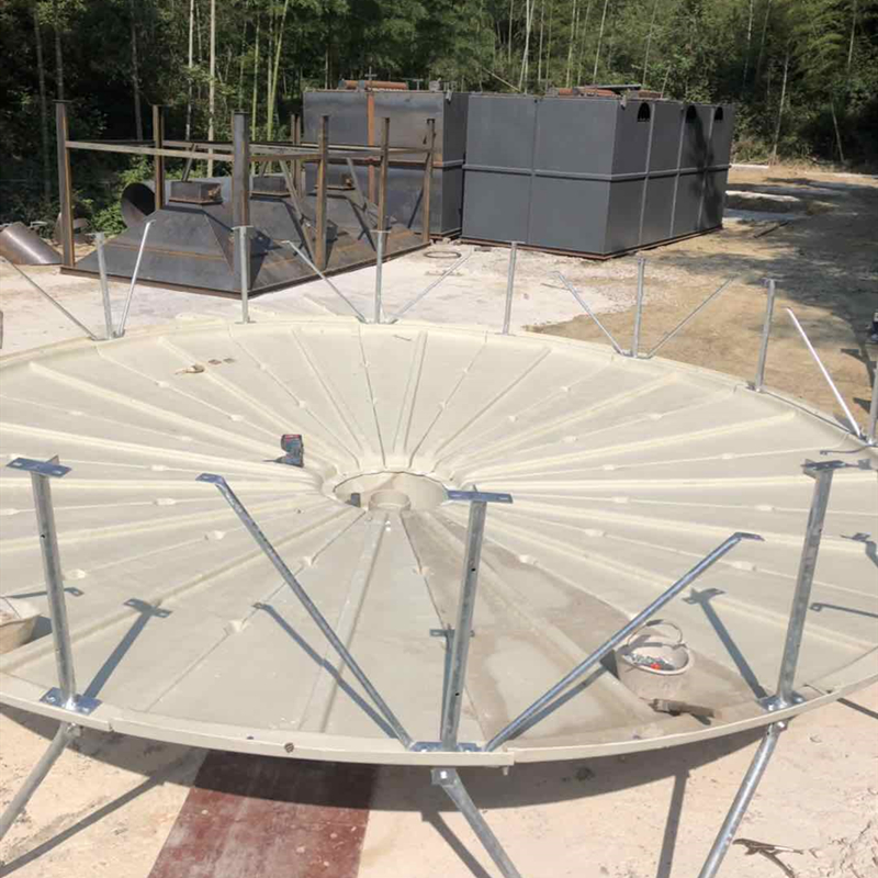 500 tons glasfiberarmeret plast modstrøms køletårn fremstillet i Kina