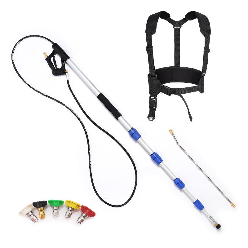 højtryksrenser forlængelsesstang 18ft 4000psi