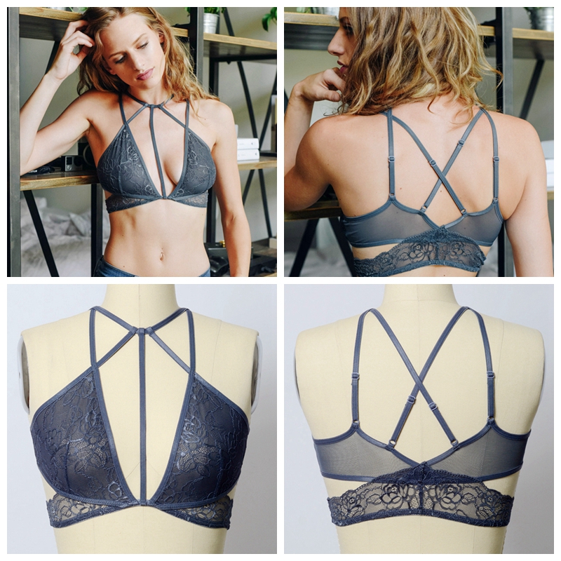 GA-5380 Grace Girl Strappy Lace Bralette Engros