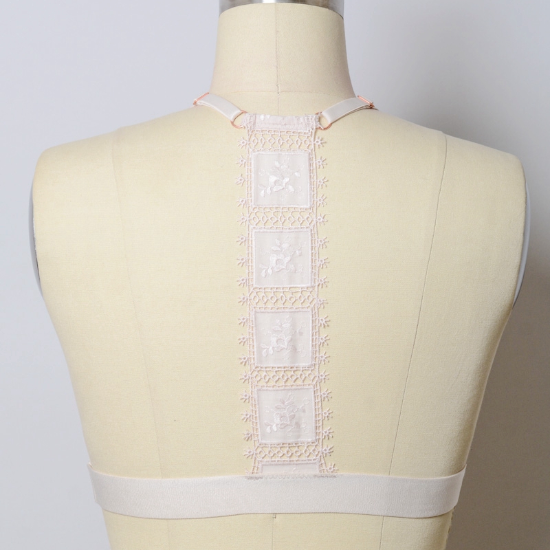 GA-5475 Grace Girl Hochet Lace T-Back Lace Bralette Engros