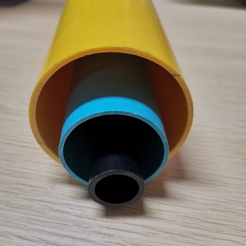 Tilpasset ekstruderet PVC Plast Pipe Møbler Grade PVC Tube