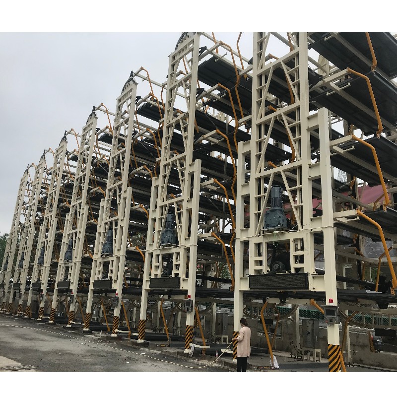 Intelligent vertikalt roterende bil parkeringssystem Kina elektrisk parkeringsplads Automatisk parkeringsløsning