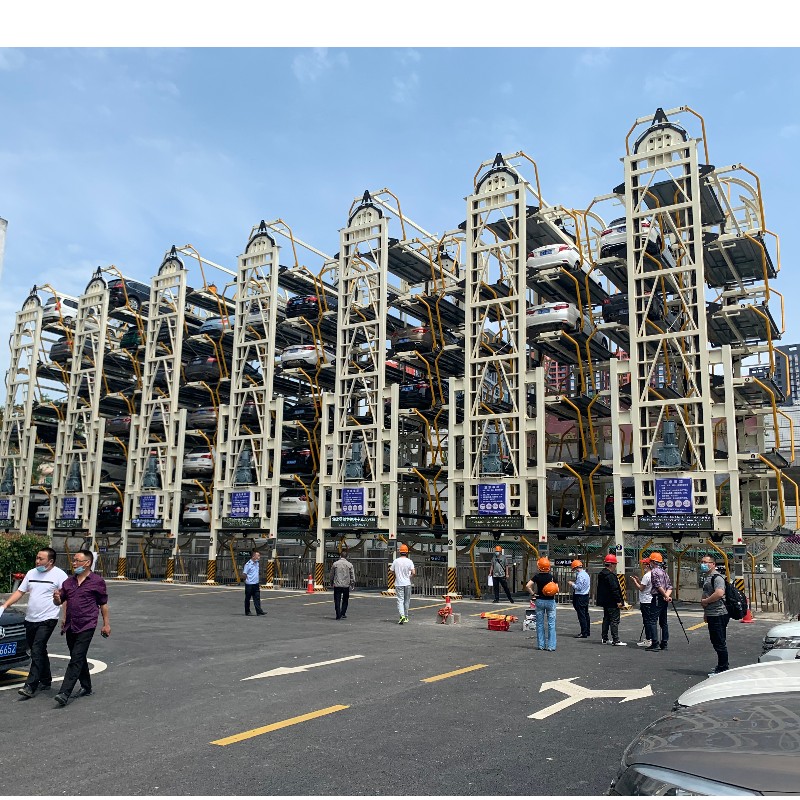 2021 Nyt solidt smart parkeringssystem til 8-20 lodret roterende parkering af SUV